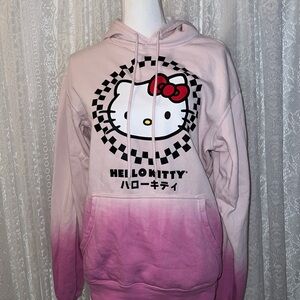 Hello Kitty Pink Gradient Hoodie